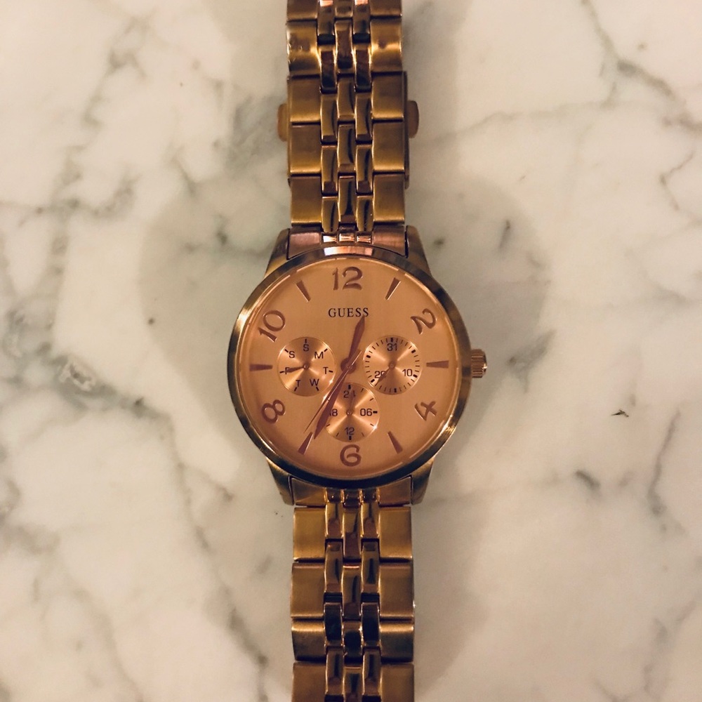 Guess Rose Gold Watch